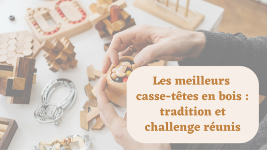 Les meilleurs casse-têtes en bois : tradition et challenge réunis