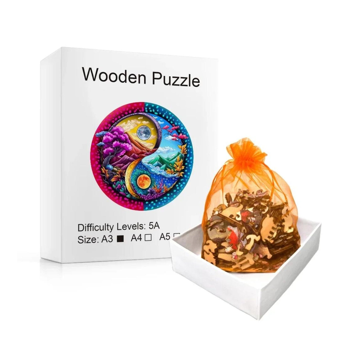 Puzzle 2D - Harmonie Naturelle | MindWood Wonders