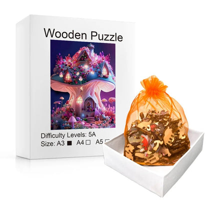 Puzzle 2D - Le Champignon Enchanté | MindWood Wonders