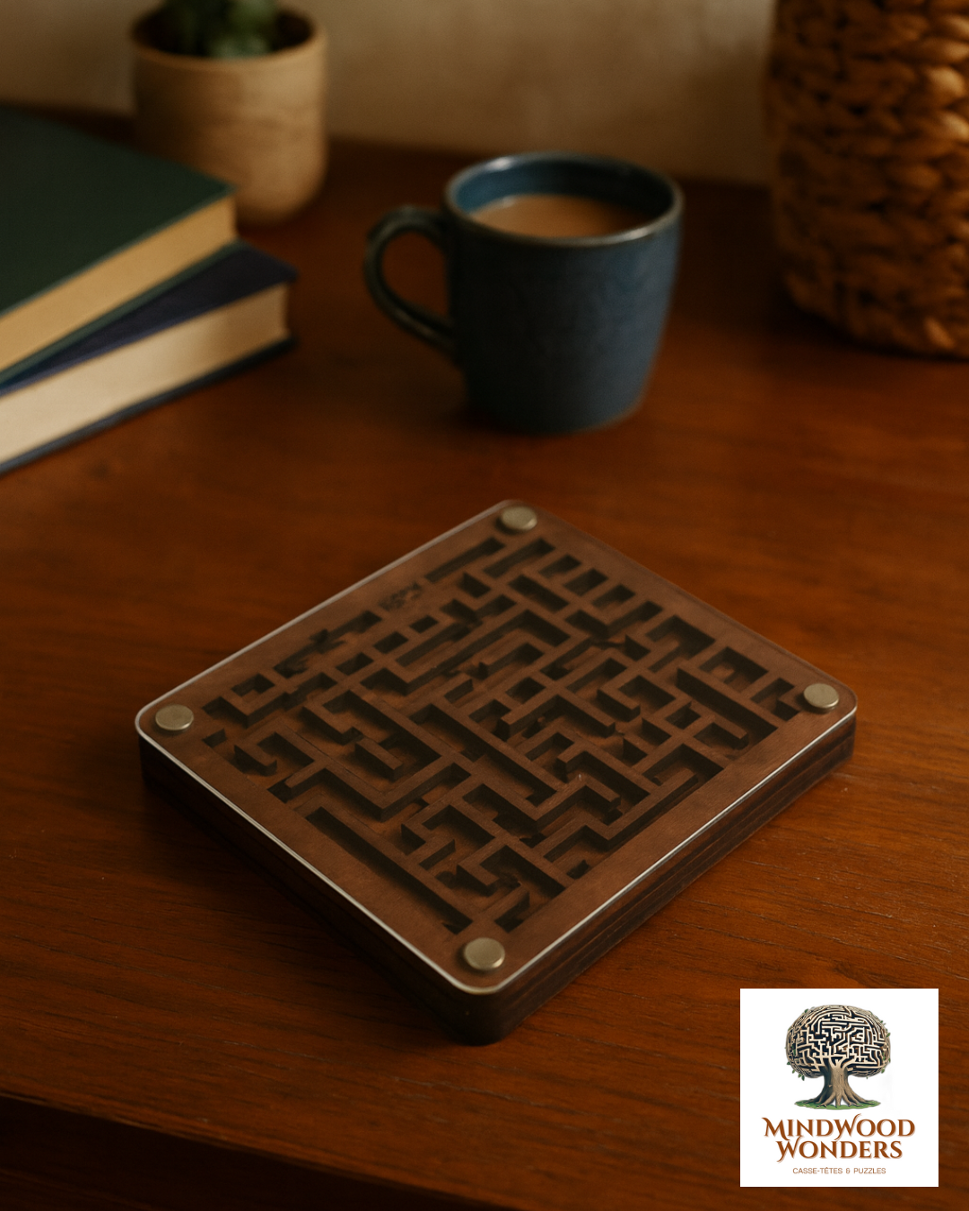 Casse-tête - Labyrinthe "Le Red Jack" | MindWood Wonders