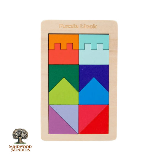 Casse-tête - Tangram N°1 | MindWood Wonders