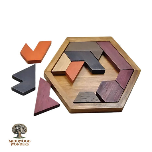 Puzzle Tangram Montessori - Casse-Tête et Figures Géométriques Puzzle Tangram Montessori - Casse-Tête et Figures Géométriques