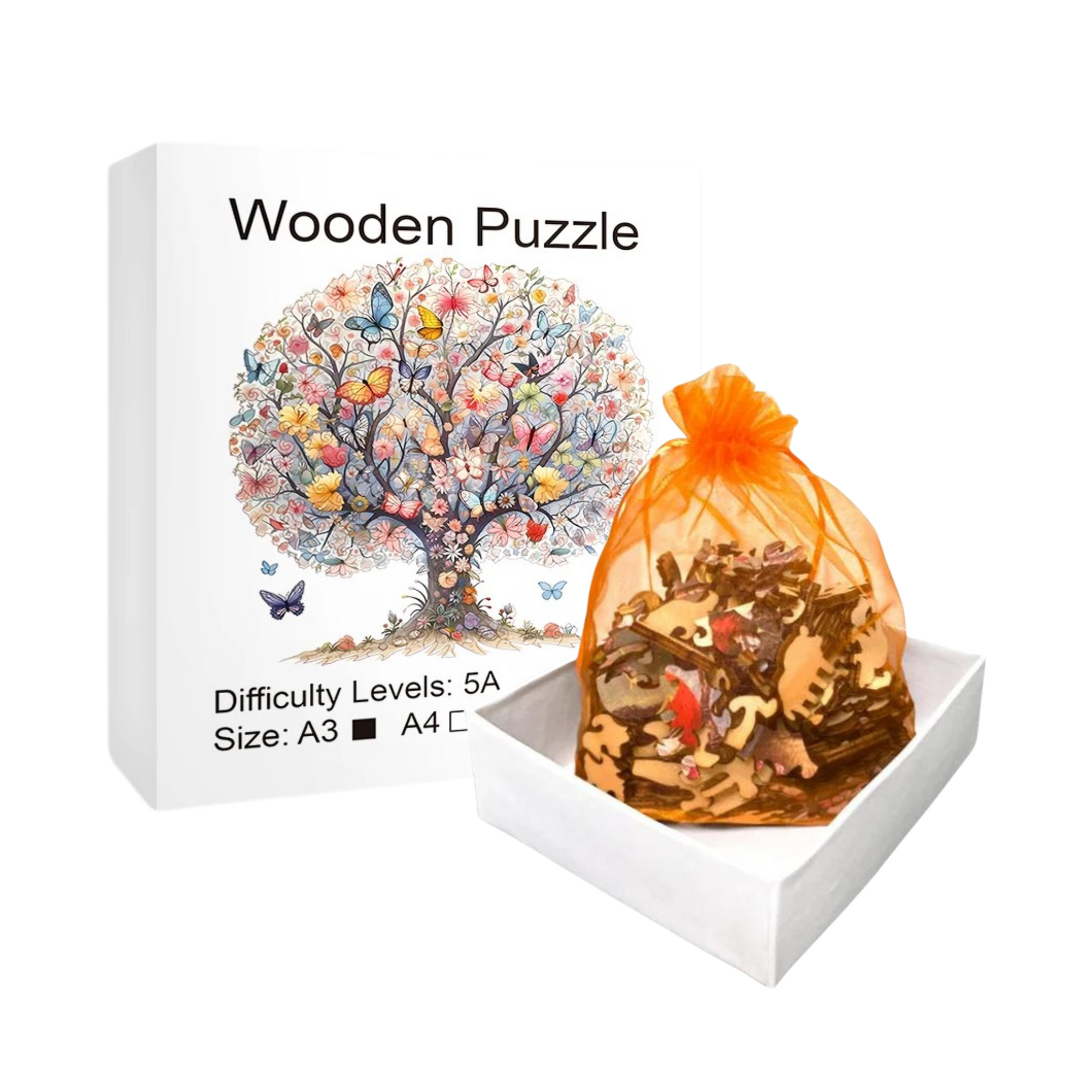 Puzzle 2D - L’Arbre des Papillons Enchantés
