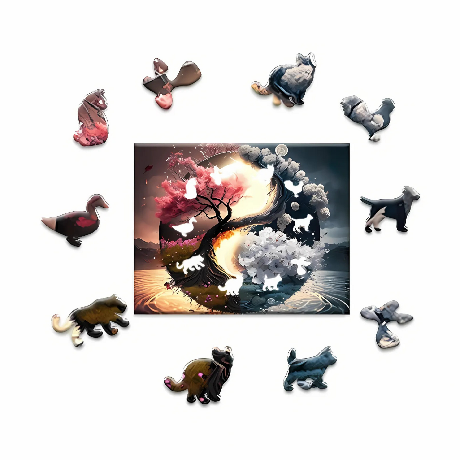 Puzzle 2D - L'Equilibre Japonais | MindWood Wonders