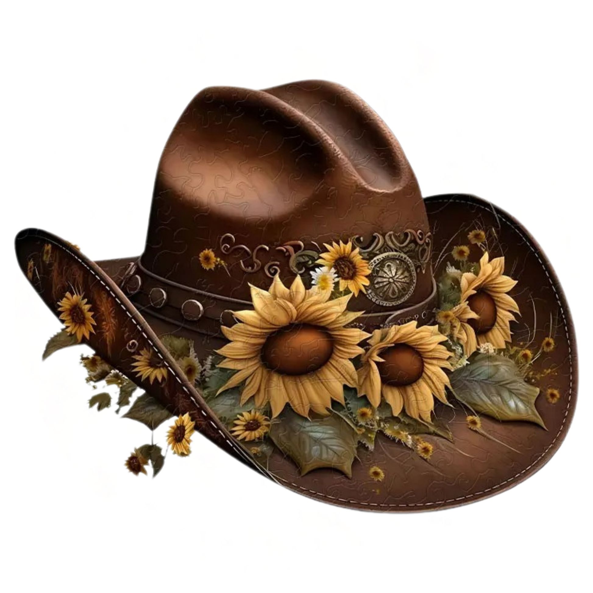Puzzle 2D - Le Chapeau du Far West | MindWood Wonders