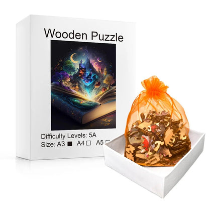 Puzzle 2D - Le Château Paisible | MindWood Wonders