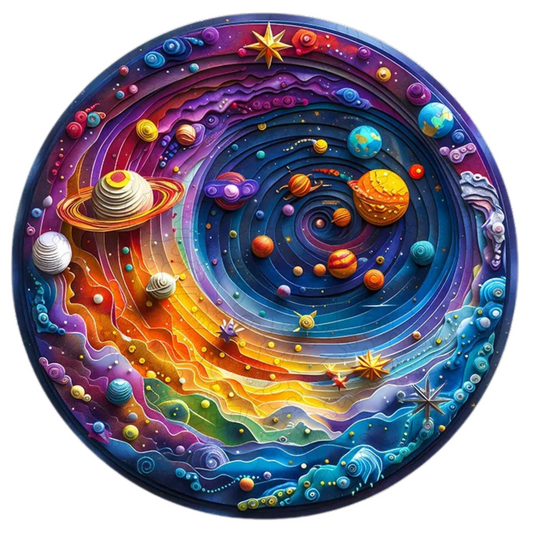 Puzzle 2D - Le Mystère de l’Univers | MindWood Wonders