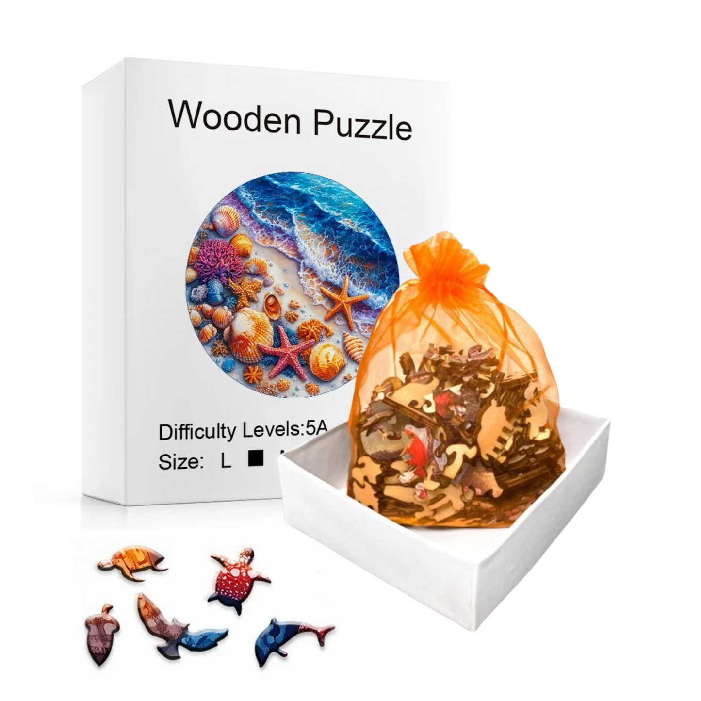 Puzzle 2D - Trésors de l'Océan | MindWood Wonders
