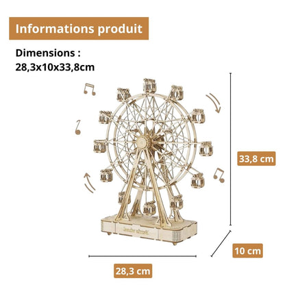 Puzzle 3D - La Grande Roue | MindWood Wonders