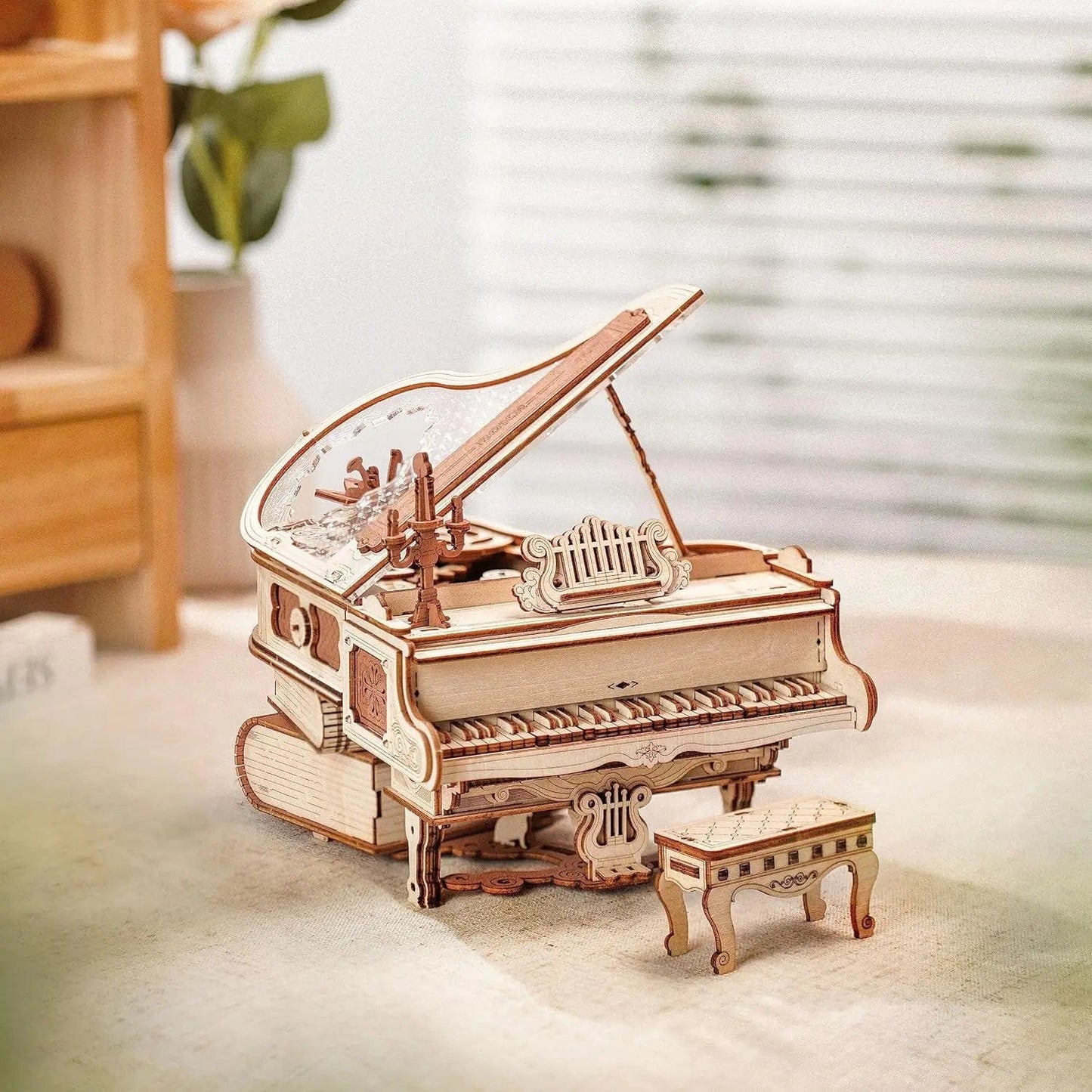 Puzzle 3D - Le Piano Musical | MindWood Wonders