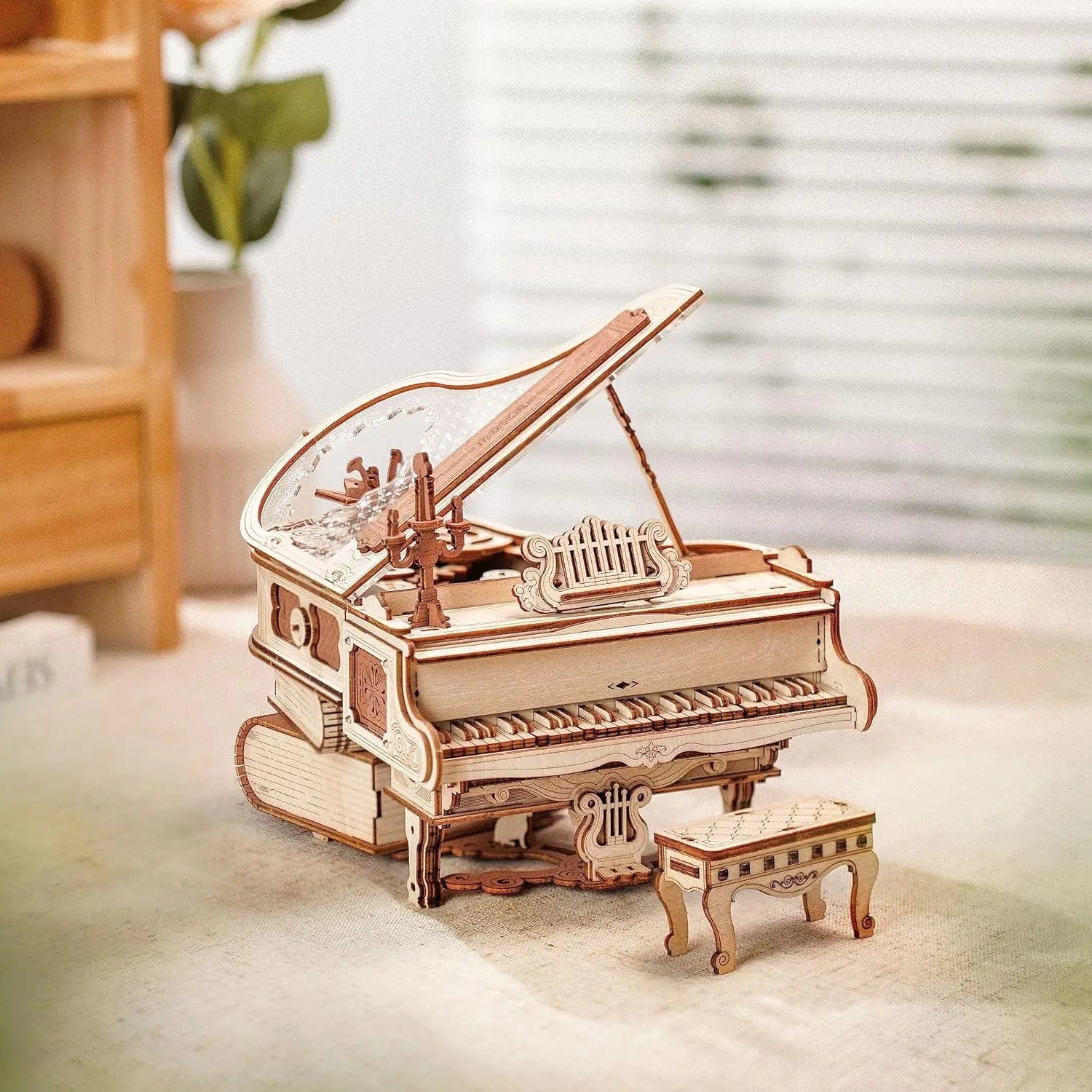 Puzzle 3D - Le Piano Musical | MindWood Wonders